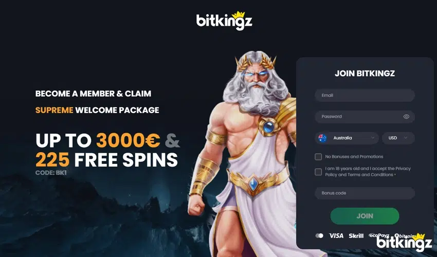 Bitkingz Casino Bonuses