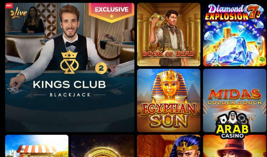 Emirbet Casino popular games