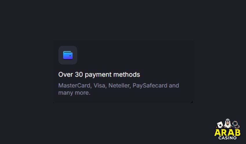 Skycrown casino payment methods