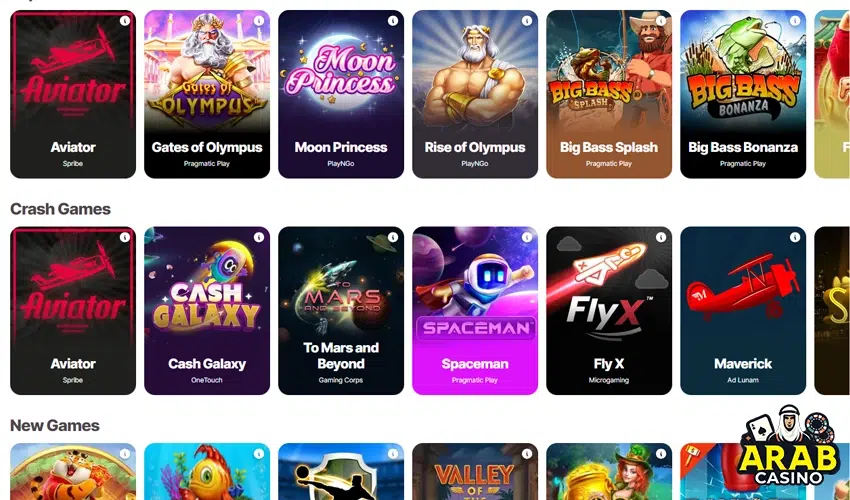 10Bet Casino Games