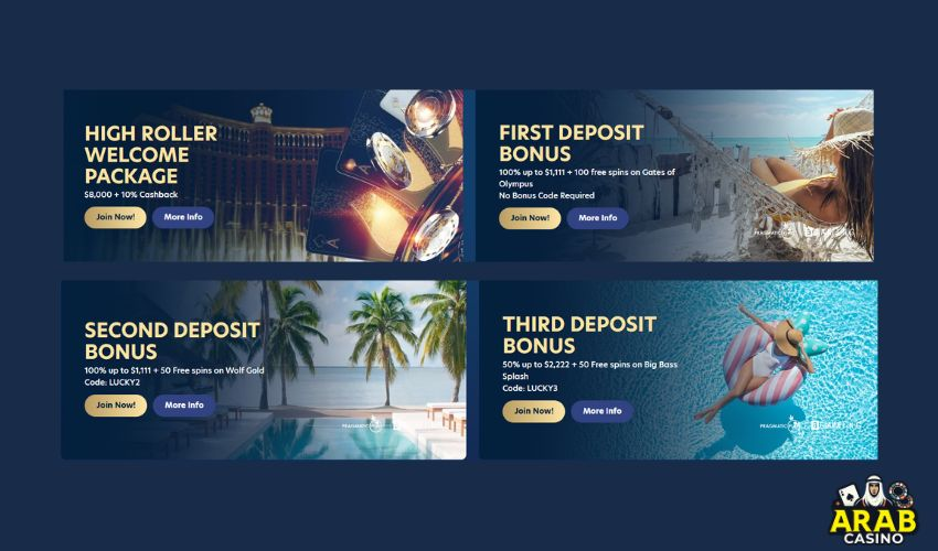 مراجعة مكافآت كازينو Lucky Dreams