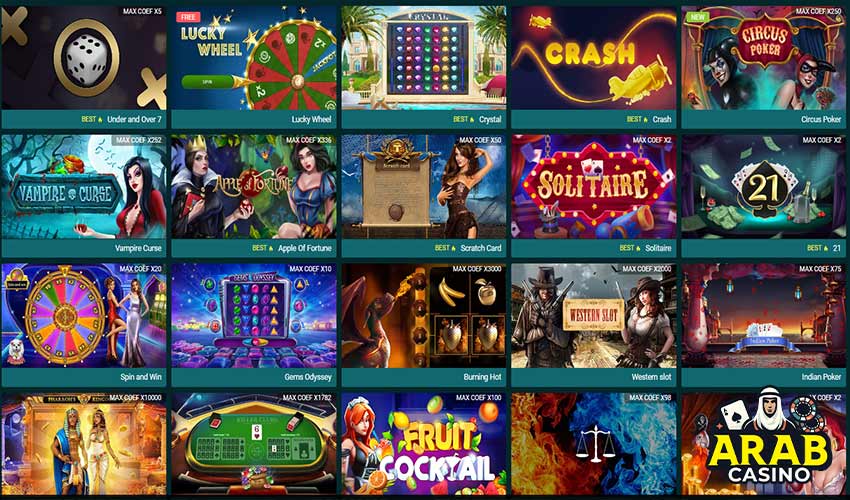 qatar casino specialty games