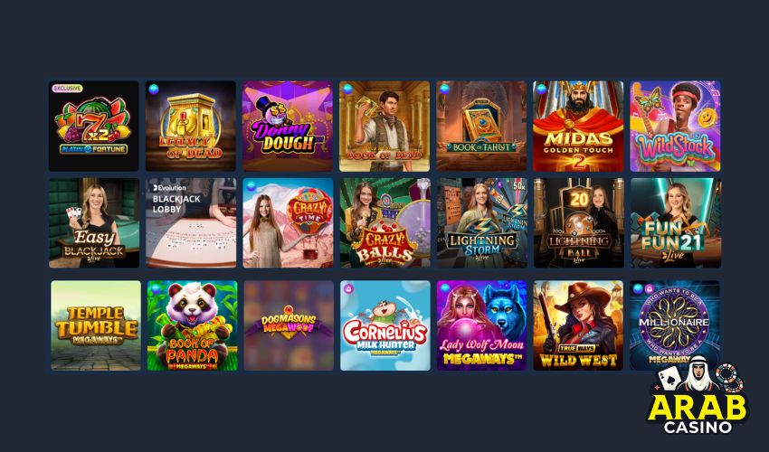 Platin Casino Games Review