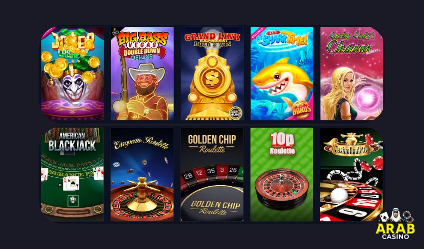 Rabona Casino Games