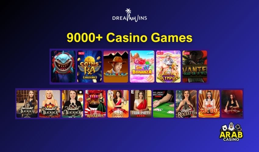 Dreamwins Casino Games