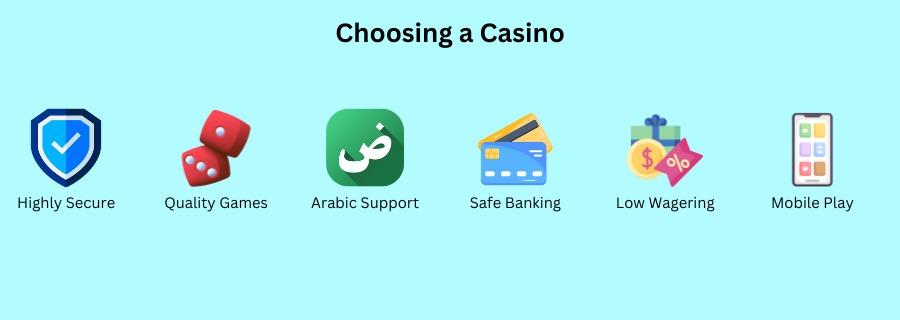 Quick Tips to choosing the best casinos online with Arabic support