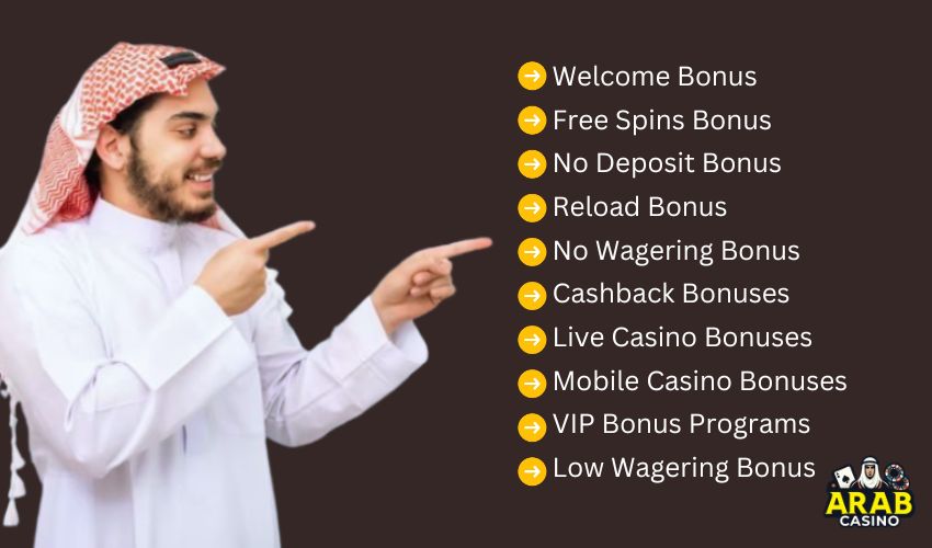 Types of Casino Bonuses