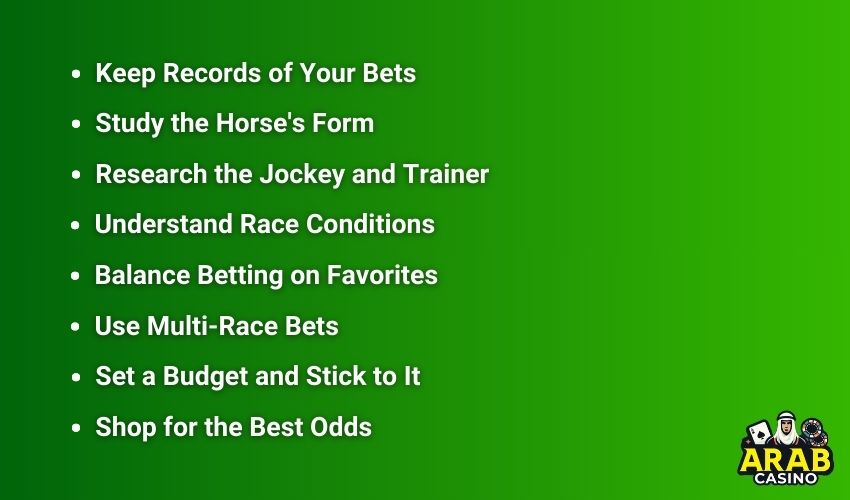 Tips to Increase Winning Chances for Horse Racing Betting