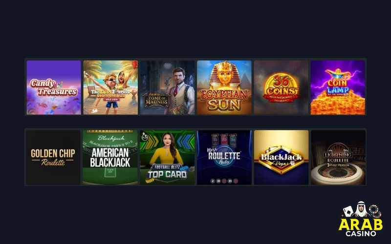 جودة وتنوع ألعاب الكازينو في 1Bet