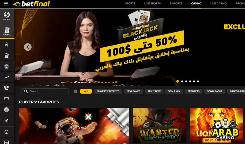 Betfinal Arab Casinos