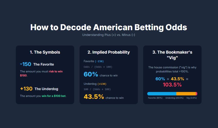 Is Plus or Minus Better in Betting and A Framework for Identifying Value Bets