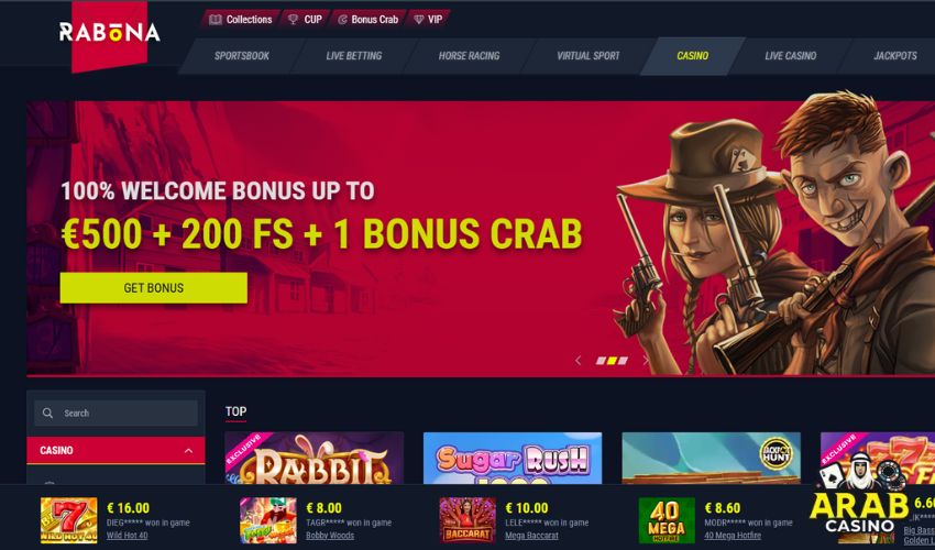 Rabona Arab Casinos
