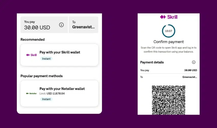 $30 deposit via Skrill at PlayMojo Casino