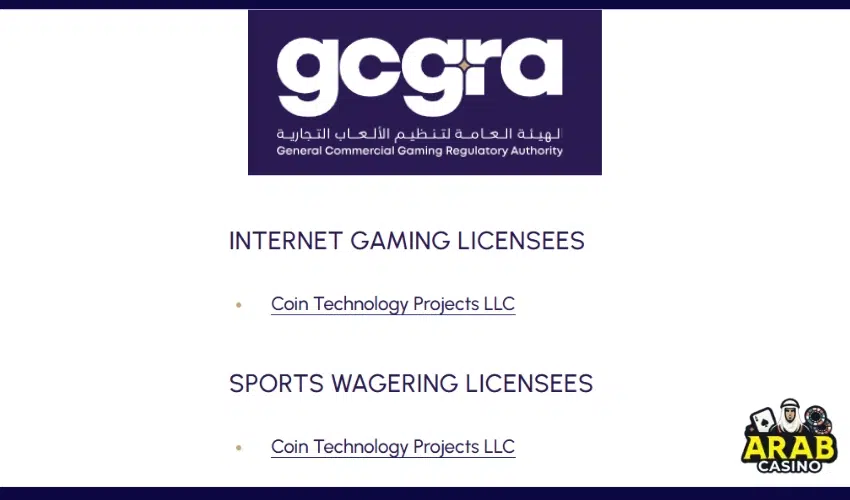 Play971 casino license by GCGRA UAE