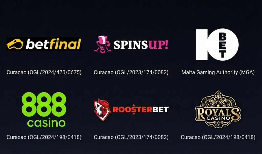 2026 Arab Online Casinos comparison of Roosterbet Betfinal 888 royals and others